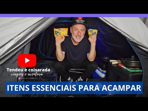 Lista de equipamentos para acampamento