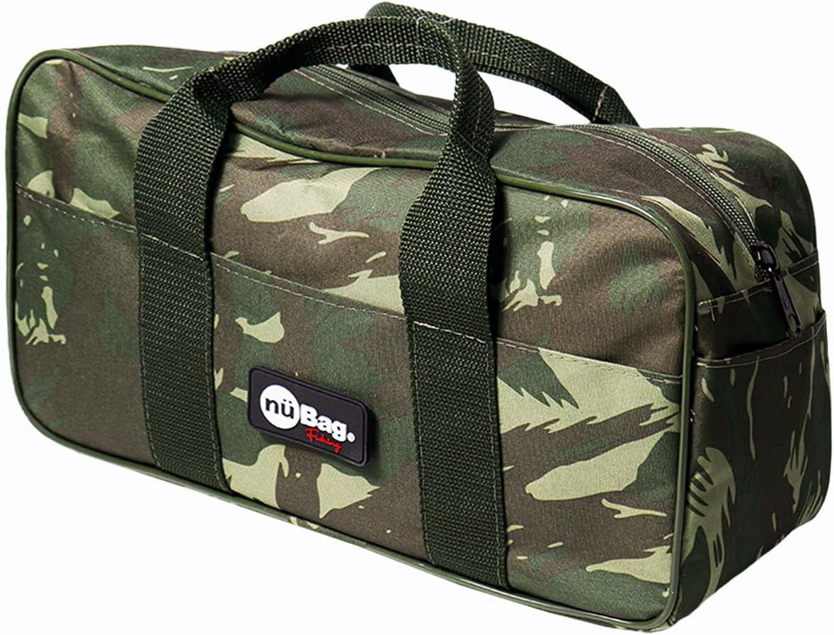 Bolsa de pesca camuflada Nü Bag com divisórias