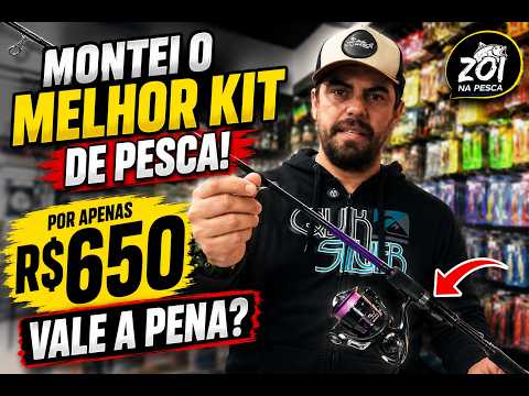 Como montar um kit de pesca de custo-benefício