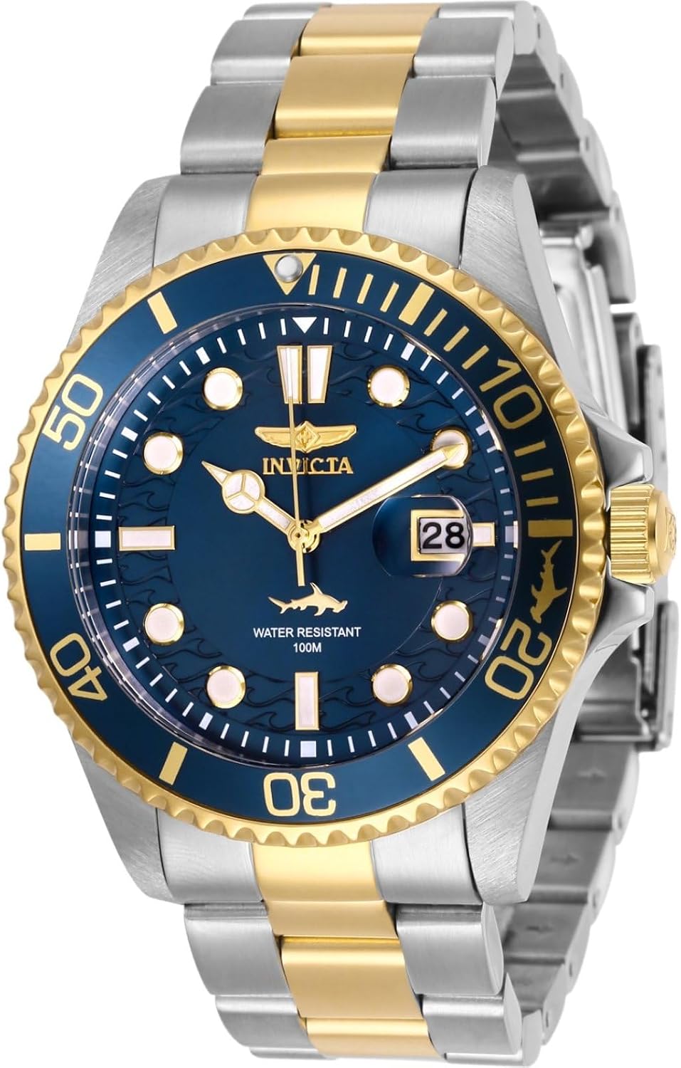 Relógio Invicta Pro Diver 30021 em dois tons com 200 m