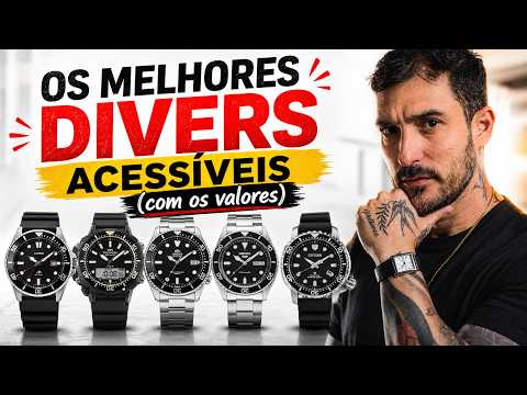 Dive watches acessíveis que valem a pena