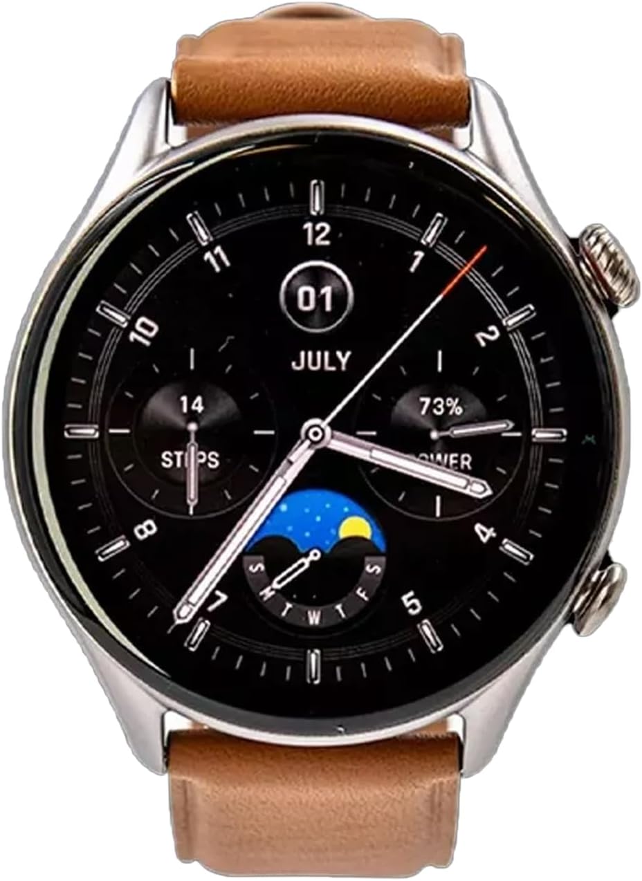 Relógio Amazfit GTR 4 com altímetro barométrico e GPS