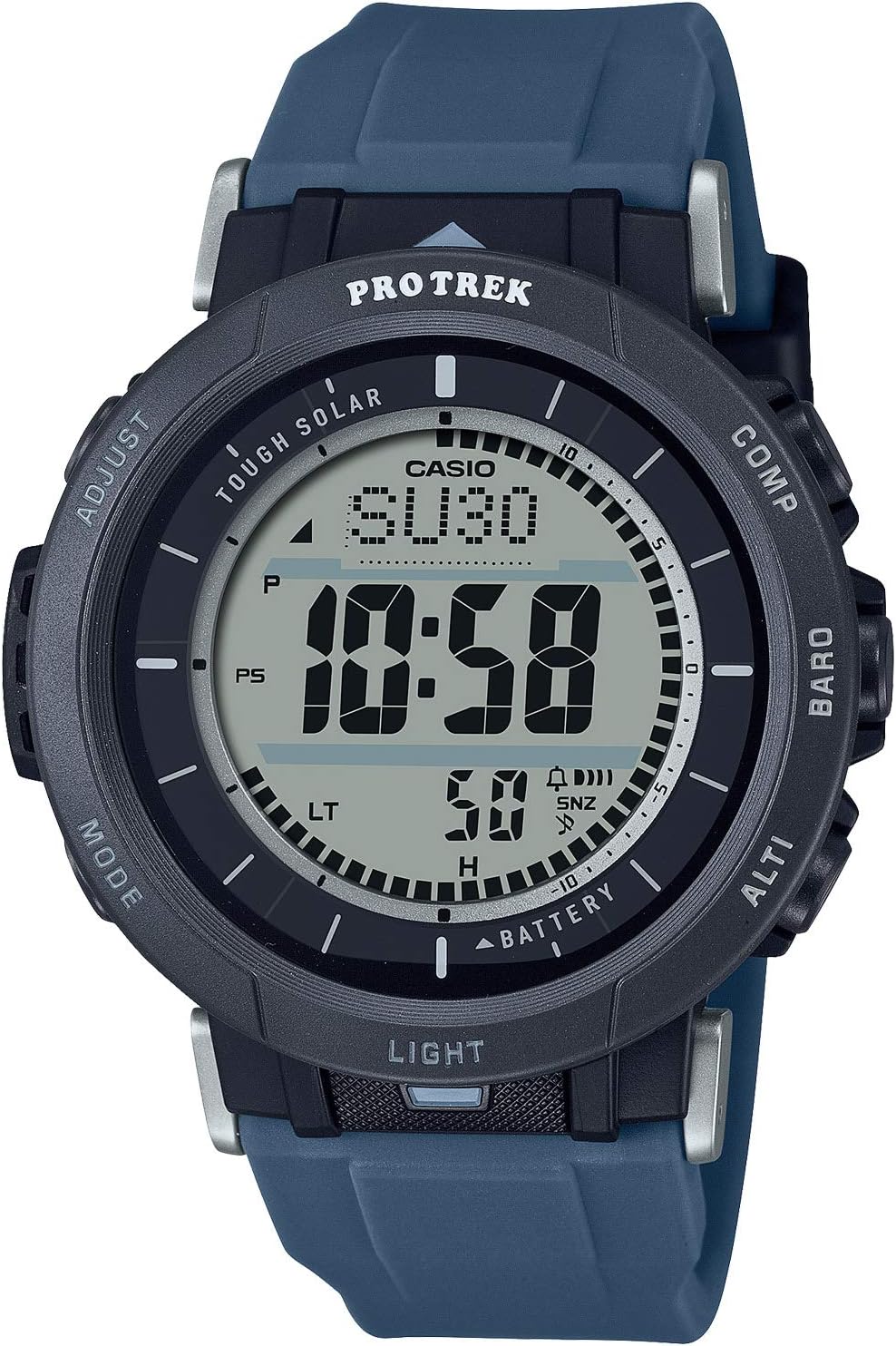Relógio Casio ProTrek PRG-30 com Triple Sensor e Tough Solar