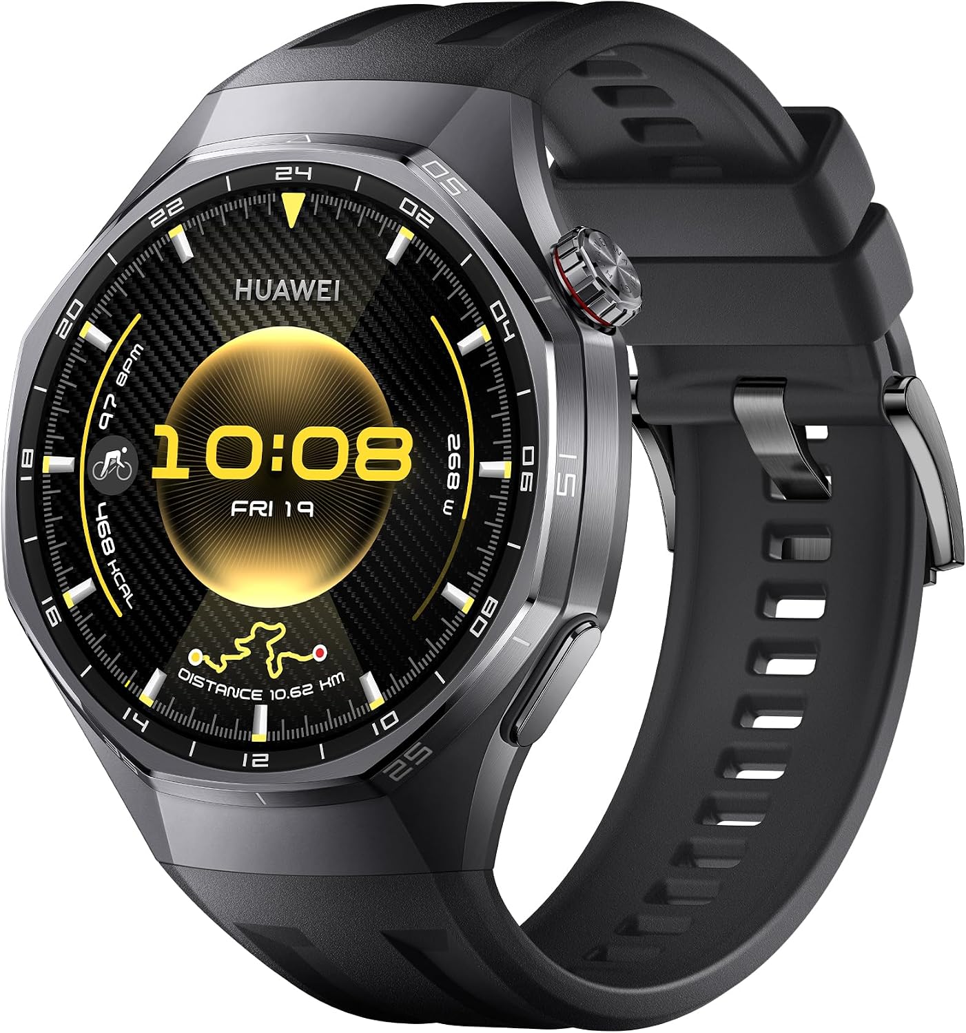 Relógio Huawei Watch GT 6 Pro com GPS de banda dupla e bússola