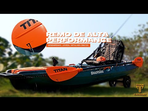 Remo de caiaque de alta performance