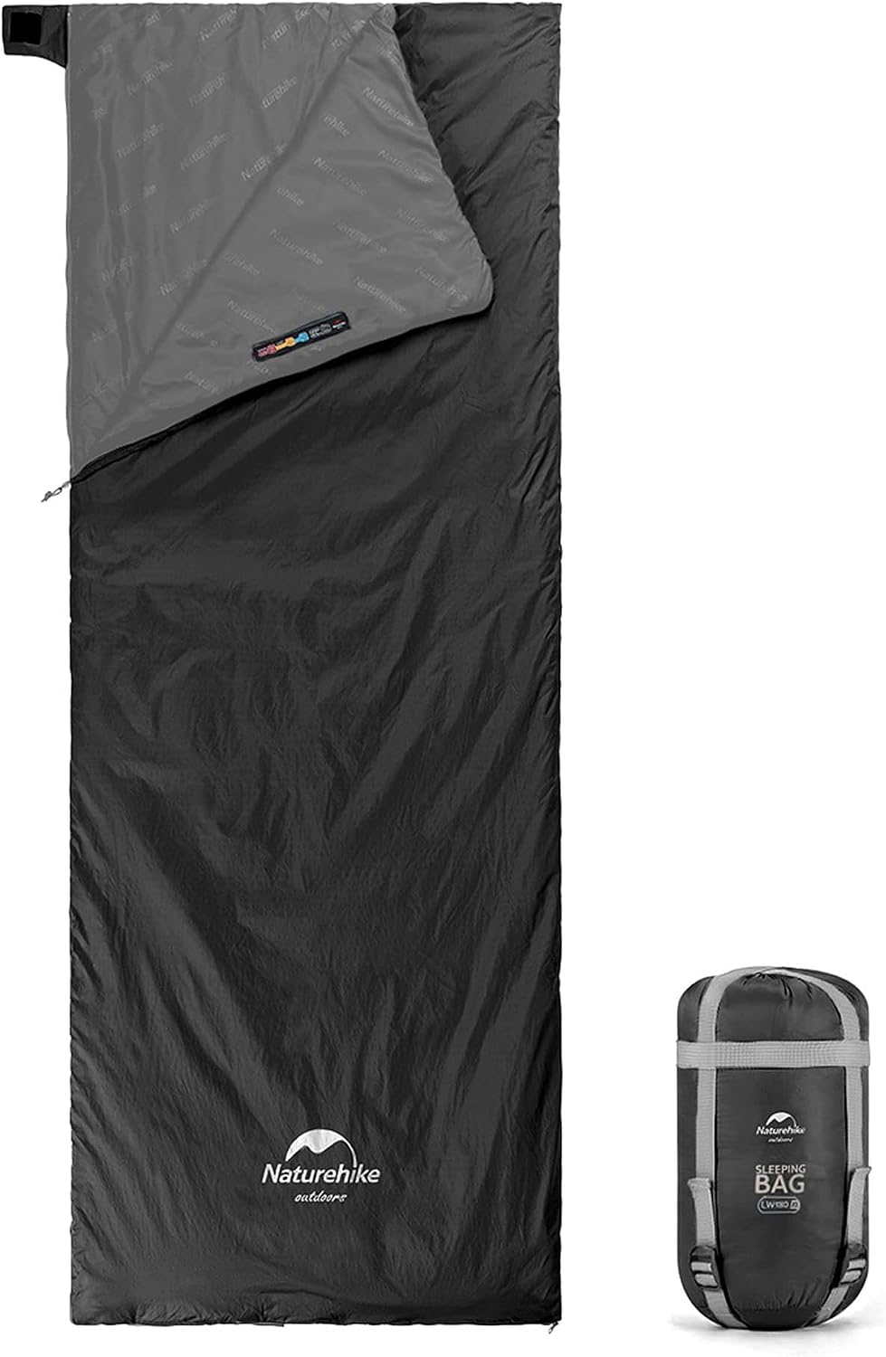 Saco de dormir Naturehike ultraleve envelope para 3 estações