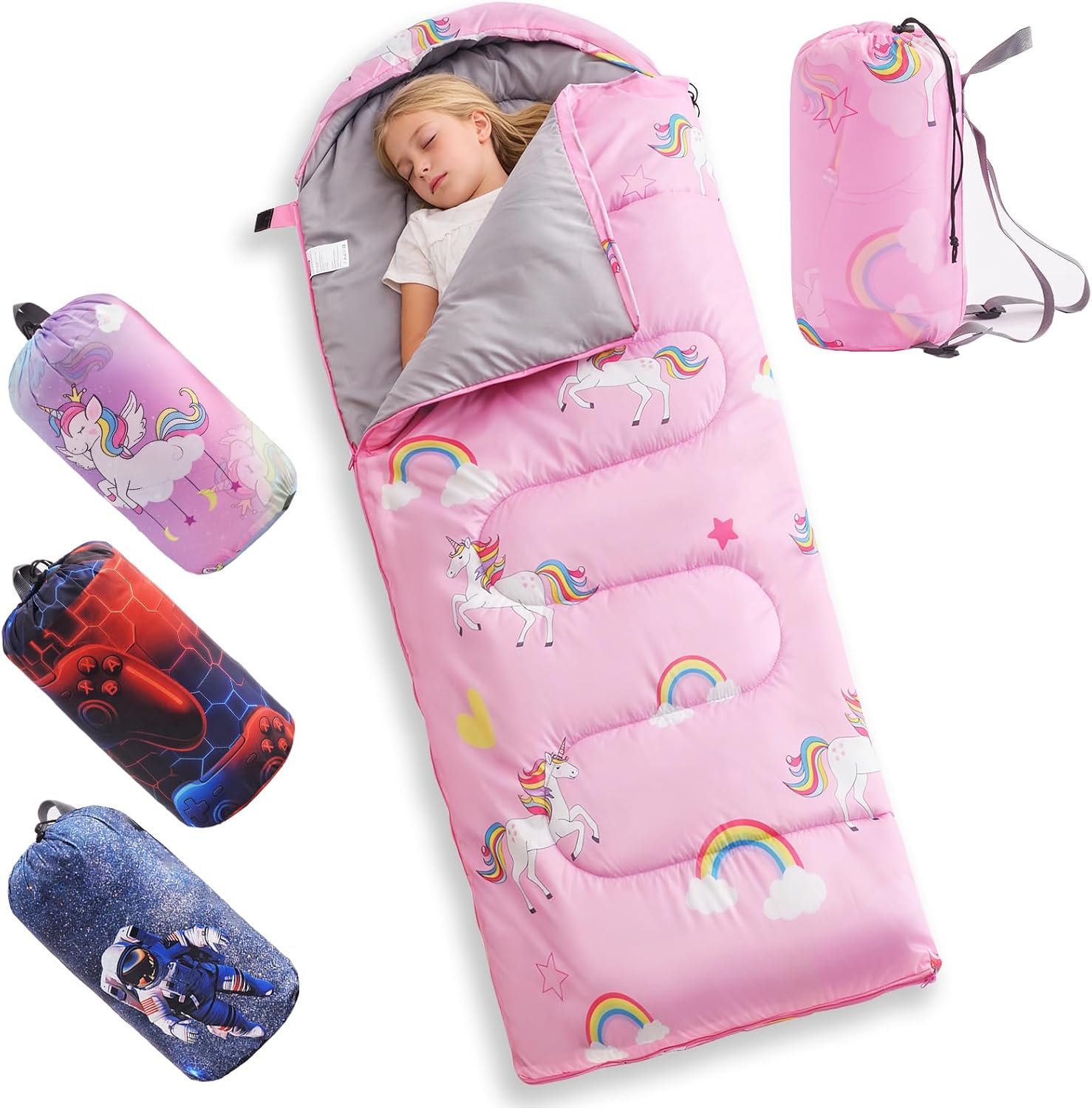 Saco de dormir infantil tuphen que abre como cobertor