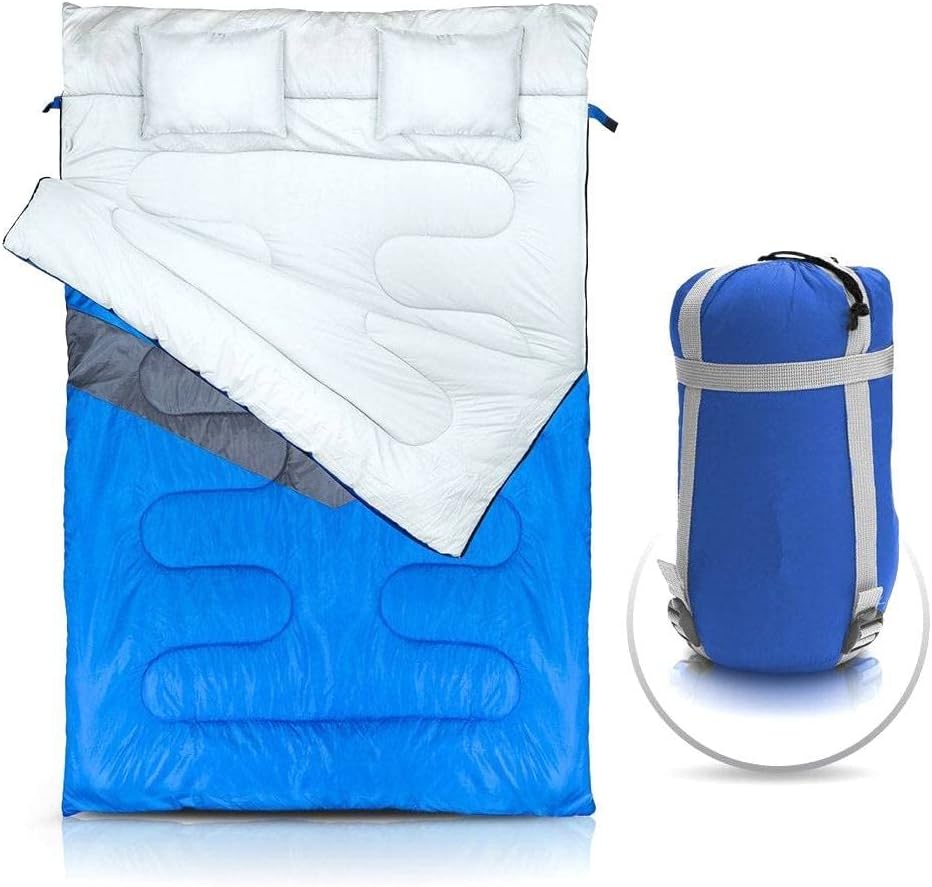 Saco de dormir casal Nautika Kuple que vira dois solteiros