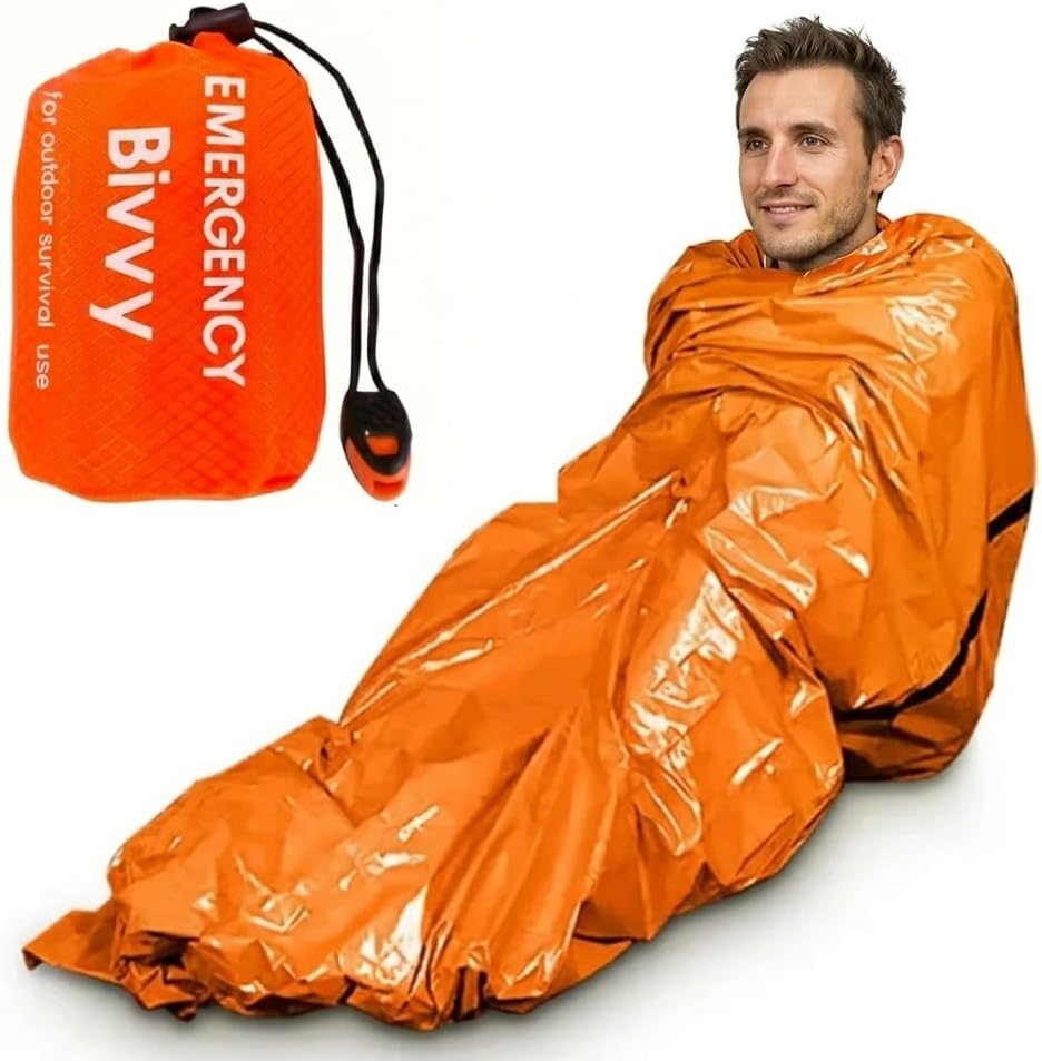 Saco de dormir de emergência Universo Genial de mylar 200 x 90 cm