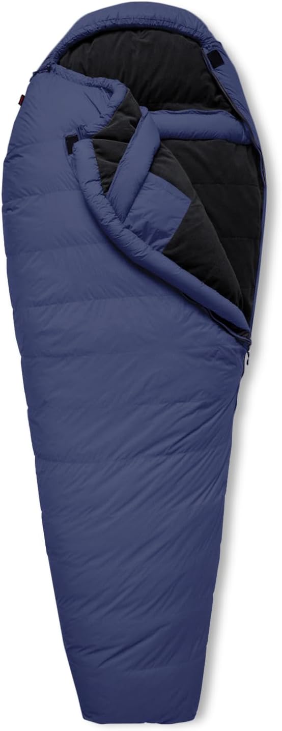 Saco de dormir Litume Glacier de pluma de ganso 800 fill para -50 graus