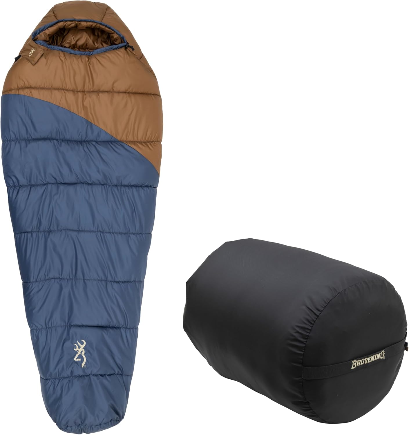 Saco de dormir Browning Discover de fibra TechLoft para frio extremo