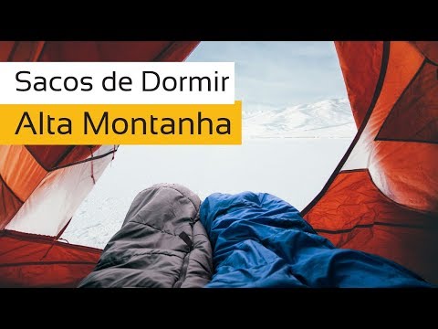 Sacos de dormir para alta montanha