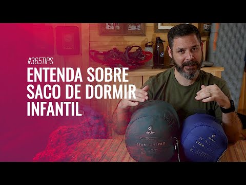 Como escolher saco de dormir infantil