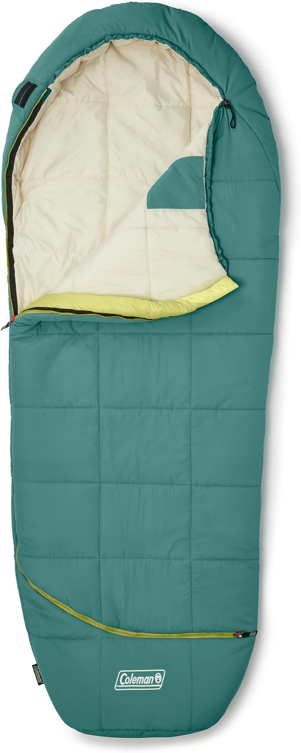 Saco de dormir Coleman Big Bay grande e alto para frio
