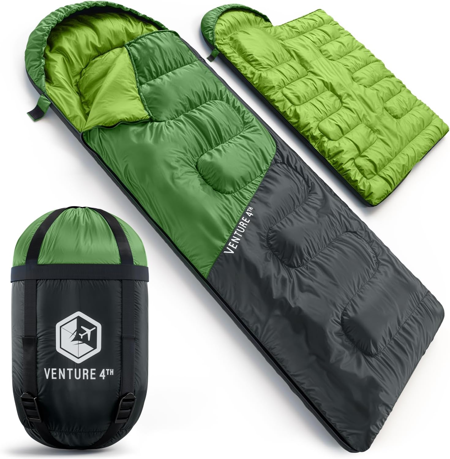 Saco de dormir VENTURE 4TH envelope 220 x 80 para verão