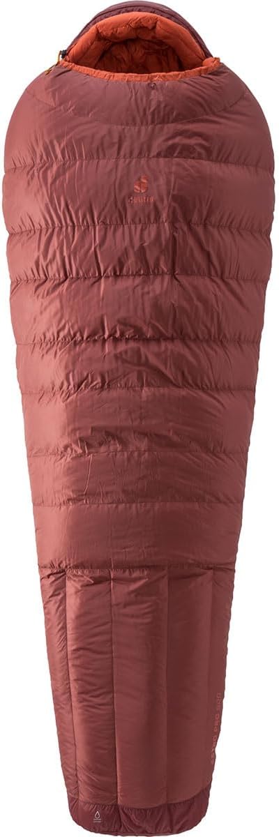 Saco de dormir Deuter Astro Pro 800 de pluma para alta montanha