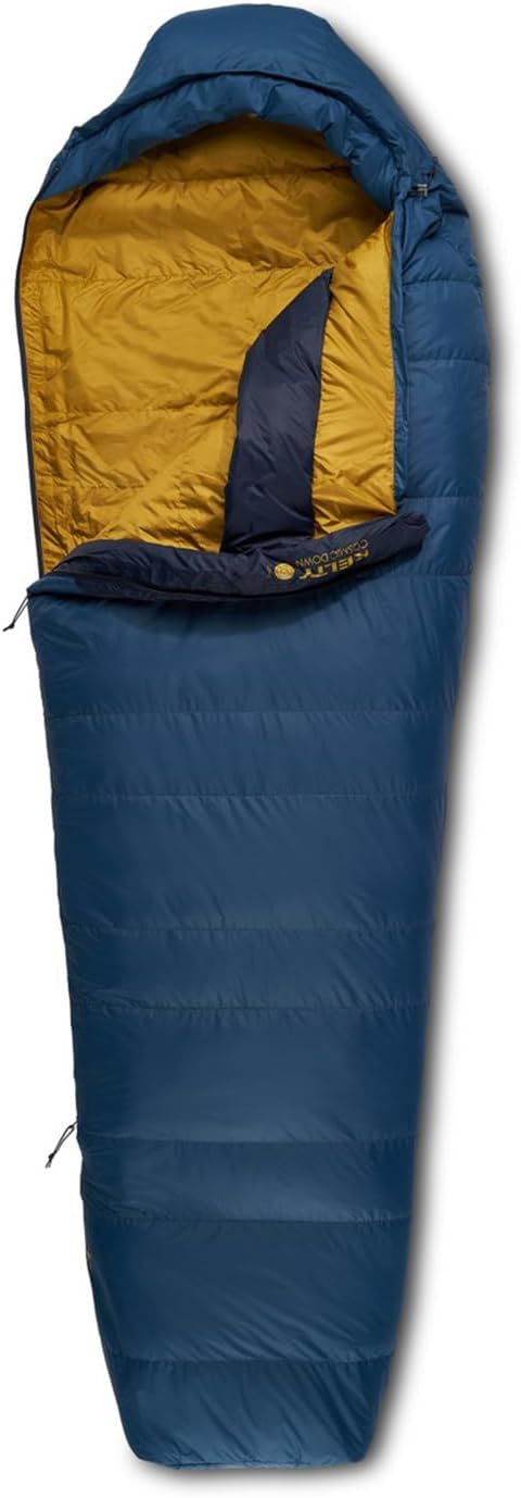 Saco de dormir Kelty Cosmic 20 de pluma para três estações