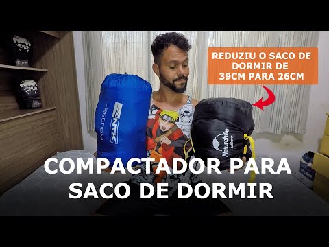 Compactador para saco de dormir