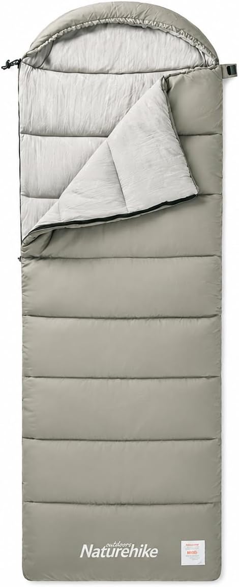 Saco de dormir Naturehike pongee 210T para três estações