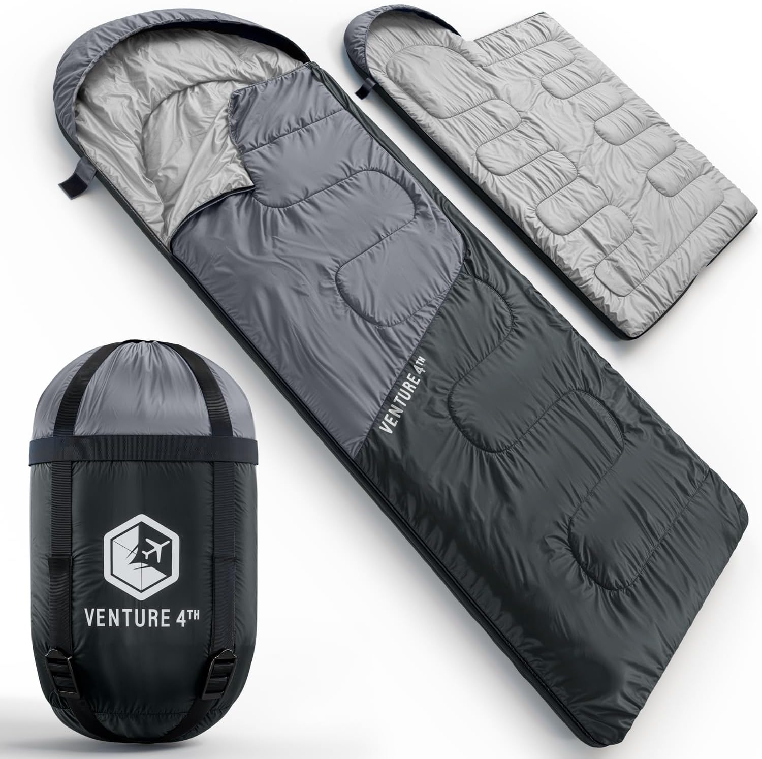 Saco de dormir VENTURE 4TH envelope para clima tropical
