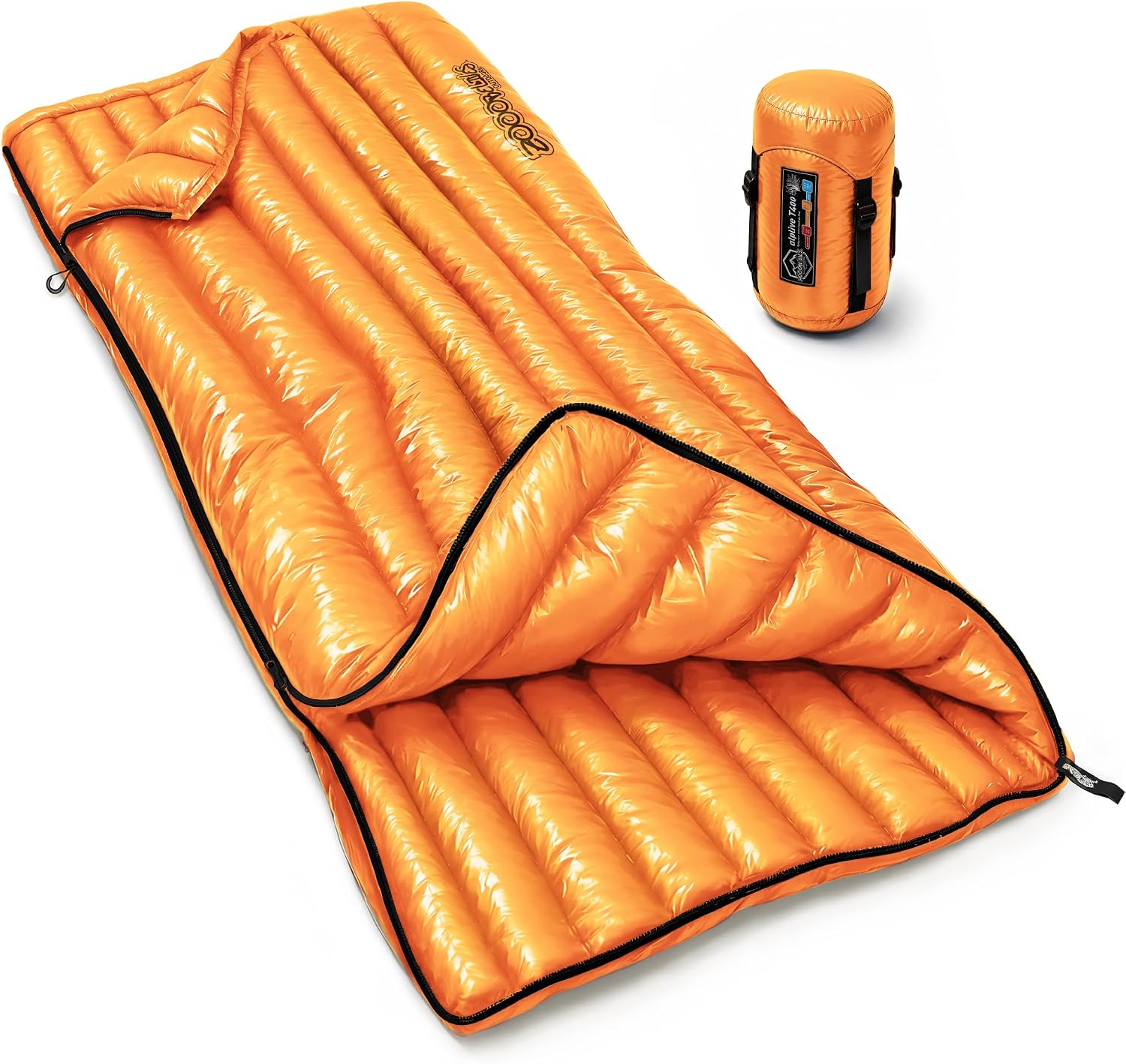 Saco de dormir ZOOOBELIVES Alplive T400 de pluma ultraleve