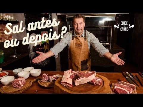 Sal antes ou depois: tipos de sal para churrasco
