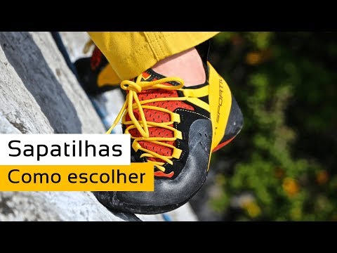 Como escolher a sapatilha de escalada