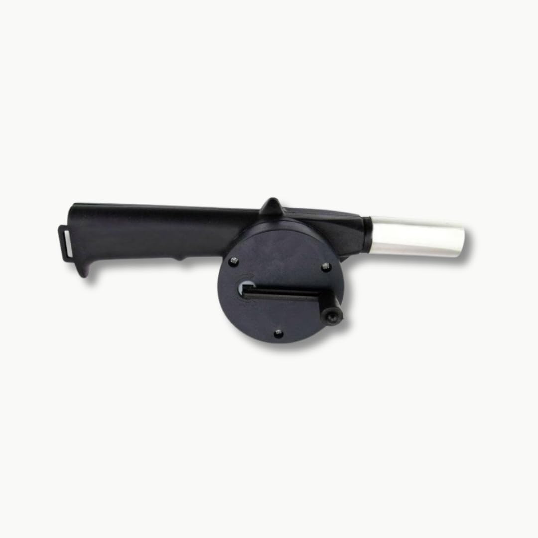 Soprador manual para churrasqueira com boca metálica