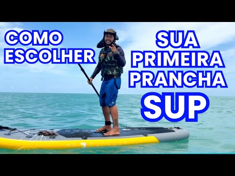 Orientações antes de comprar a primeira prancha de stand up paddle