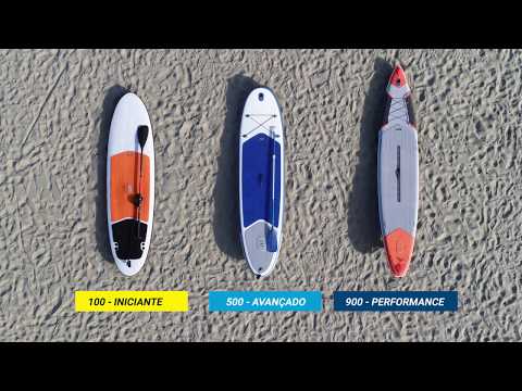 Orientação sobre como escolher a prancha de stand up paddle