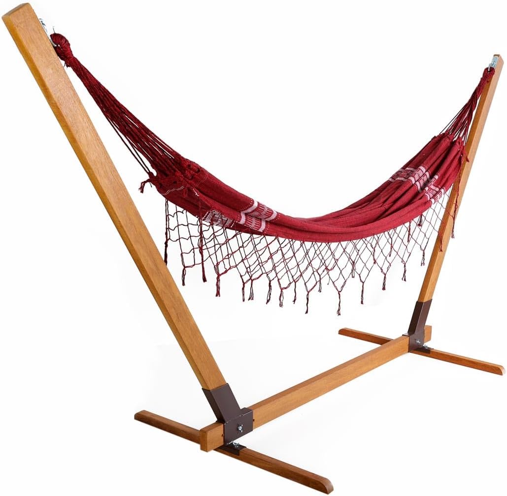 Suporte de madeira para rede de descanso Multidecor