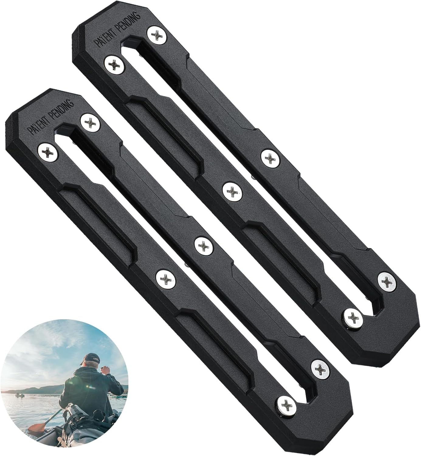 Suporte VEXPLO para trilho T-track de caiaque