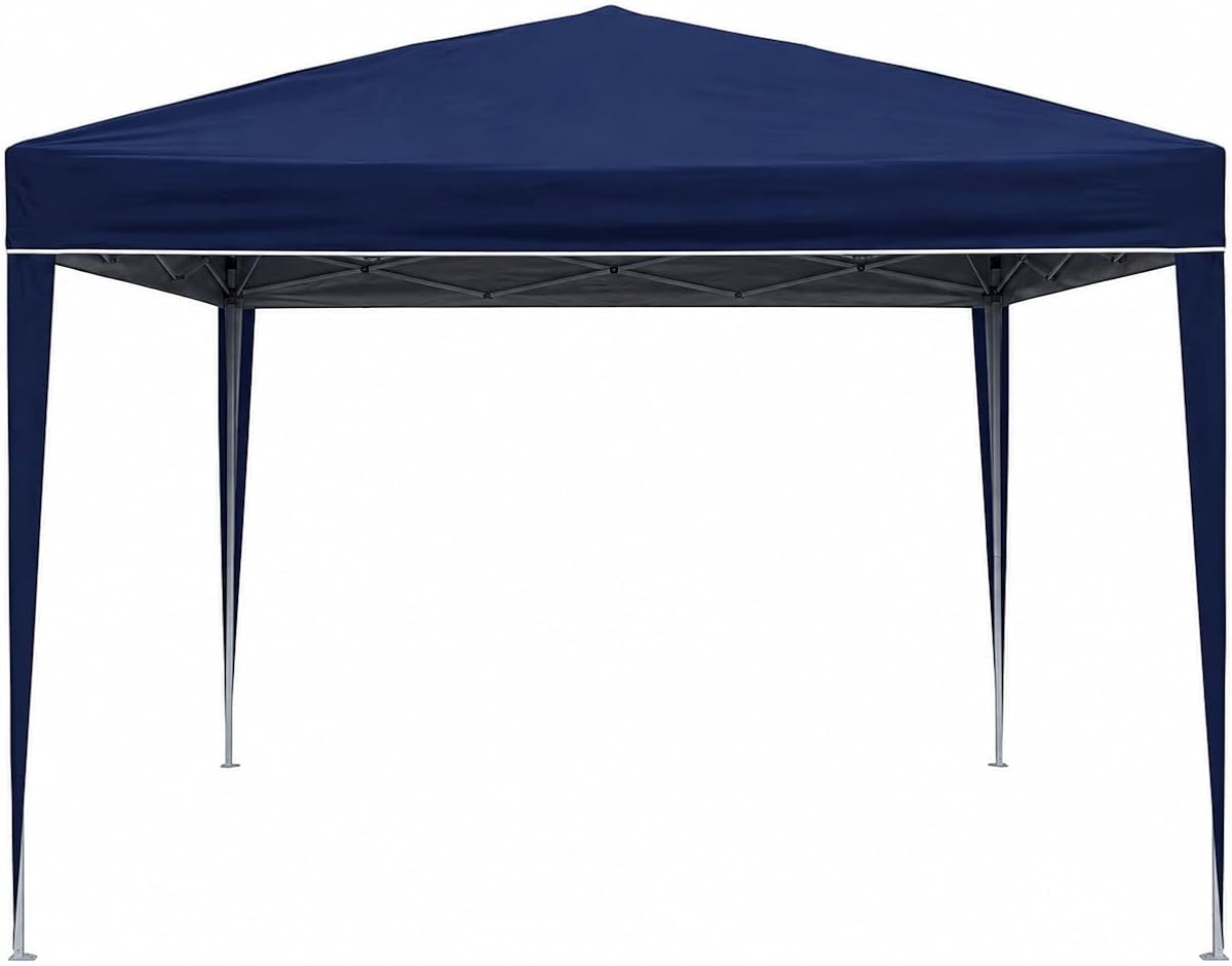 Tenda gazebo de 3x3 metros com estrutura de aço galvanizado e proteção UV