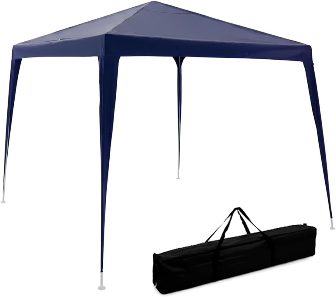Tenda gazebo ANIMAUX de 3x3 metros em polietileno na cor azul