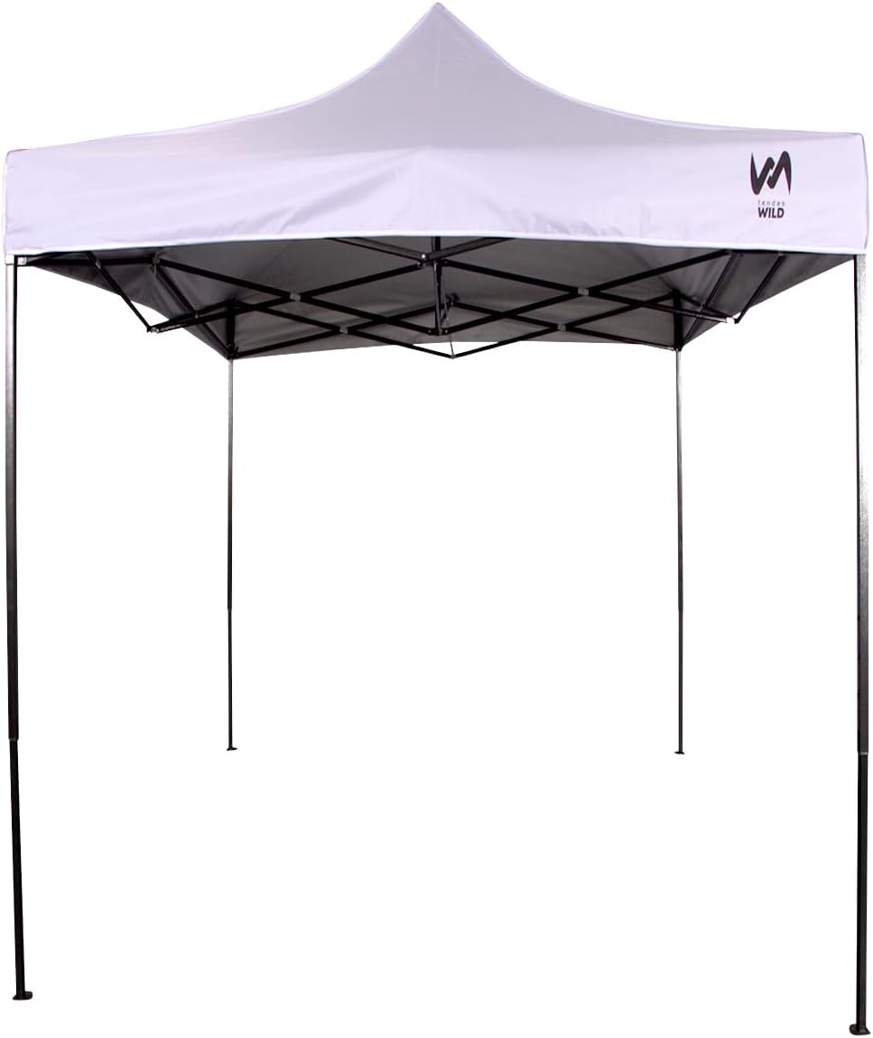 Tenda de praia sanfonada Tendas Wild 2x2 branca