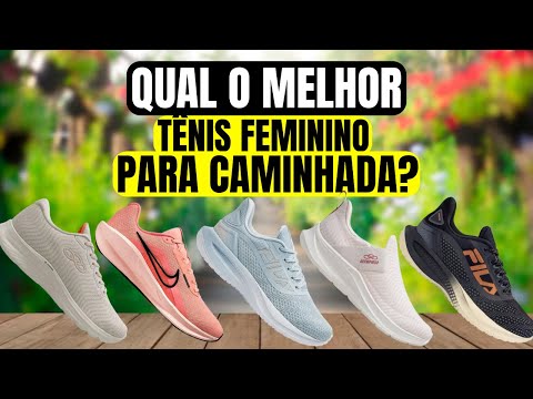 Tênis femininos para caminhada confortável