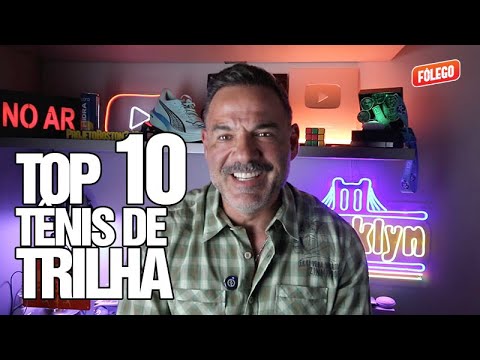 Tênis de trilha, incluindo opções impermeáveis